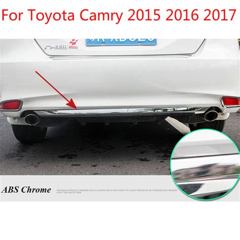 Xinfan Chrome Rear Bumper For Toyota Camry Lazada