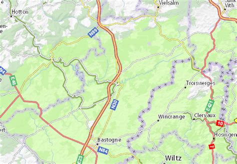 MICHELIN Houffalize map - ViaMichelin