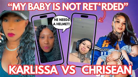 Chrisean And Karlissa Fight Over Chrisean Jr HEALTH Chriseanrock