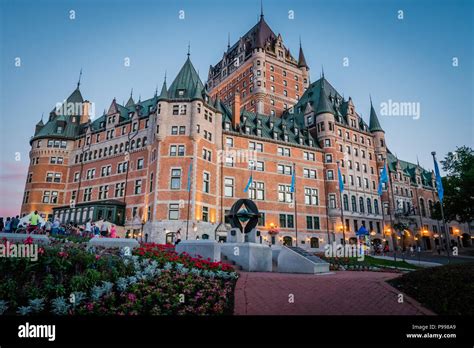 Fairmont Chateau Frontenac Hi Res Stock Photography And Images Alamy