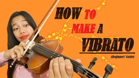 How To Make A VIBRATO On The Violin Easy Violin Tutorial For Beginners