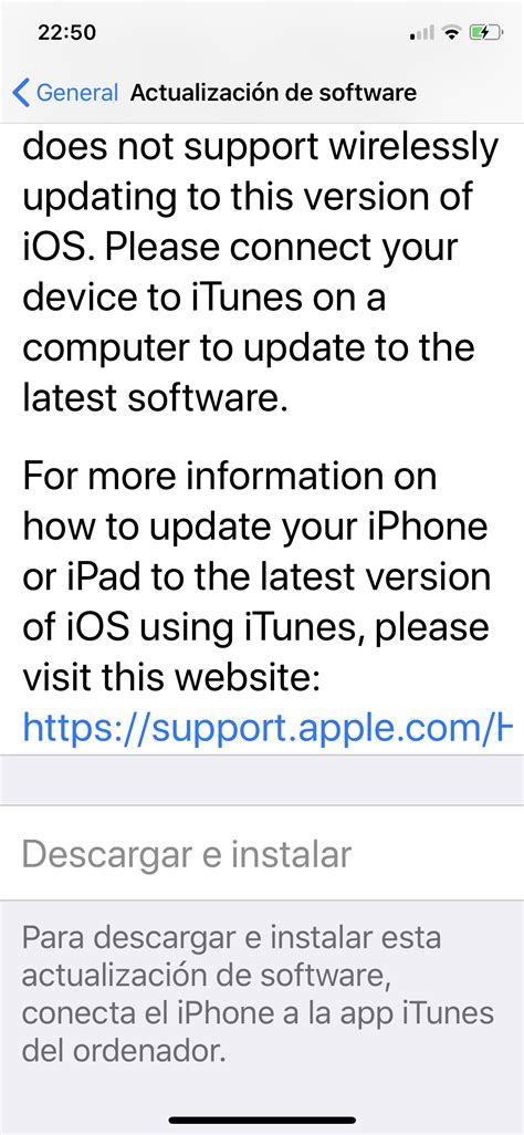 No Puedo Actualizar Mi Software Comunidad De Apple