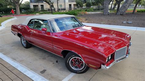 1972 Oldsmobile Cutlass Supreme Convertible At Houston 2023 As F49 Mecum Auctions