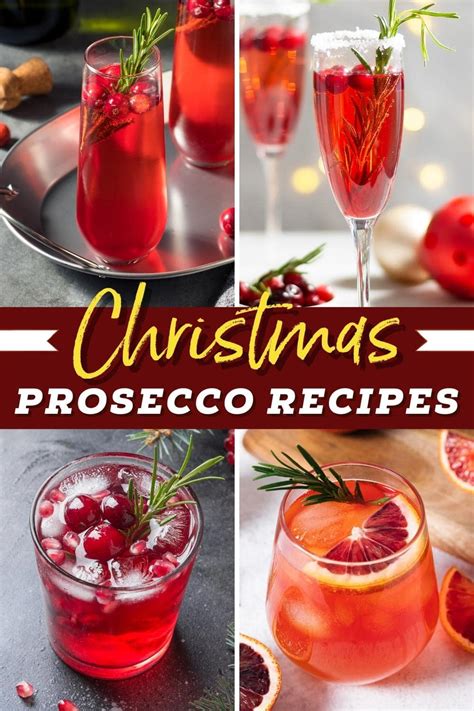 10 Best Christmas Prosecco Cocktails - Insanely Good