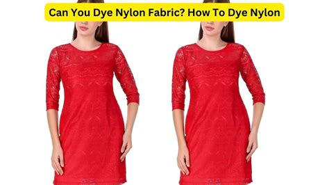 Can You Dye Nylon Fabric? How To Dye Nylon