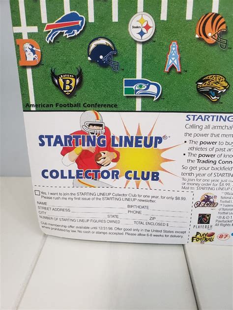 1997 Starting Lineup Tony Martin NFL Kenner Chargers EBay