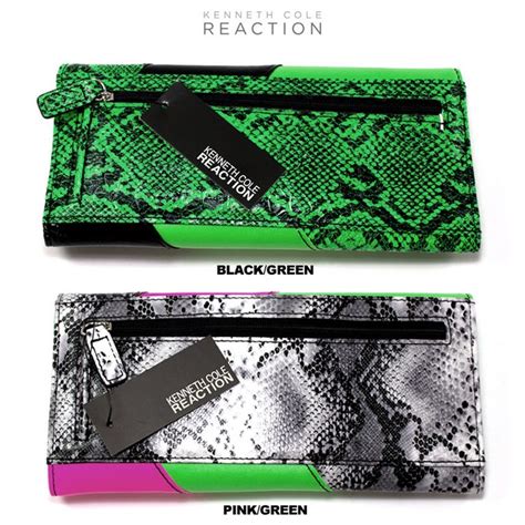 Kenneth Cole Reaction Ladies Clutch Wallets Tanga