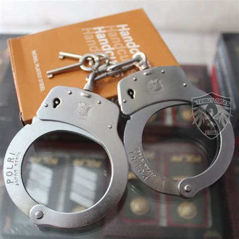 Jual Borgol Tangan Borgol Satpam Borgol Polisi Handcuff Shopee