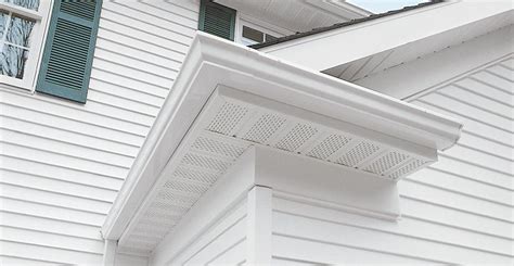 Alside™ Superspan™ Soffit Heavy Gauge Premium Vinyl Siding Scottish Home Improvements