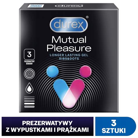 Prezervative Mutual Pleasure Durex 3 Bucati Emagro