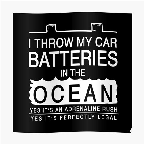 Is It Legal To Throw Car Batteries In The Ocean