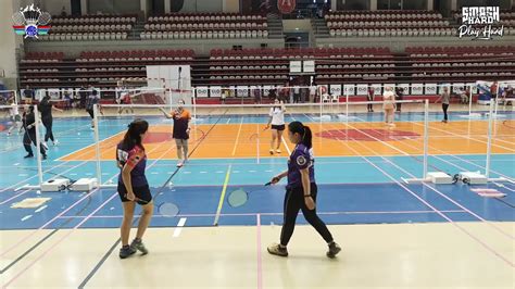 Qatar Badminton Th October Cristalee Jia Vs Dess Michelle