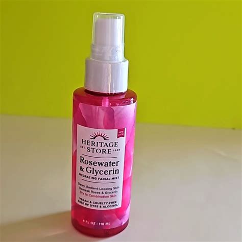 Heritage Store Skincare Nwt Heritage Store Rosewater Glycerin Hydrating Facial Mist 4 Fl Oz