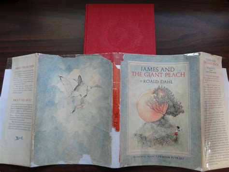 James And The Giant Peach True 1st Printing By Dahl Roald Fine