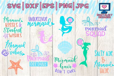 Mermaid Silhouette Svg