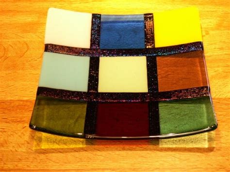 Items Similar To Fused Glass Plate On Etsy