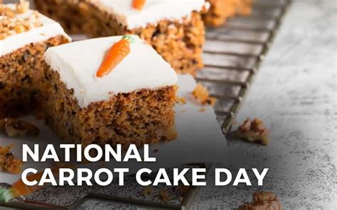 National Carrot Cake Day February 3 2024 Angie Gensler