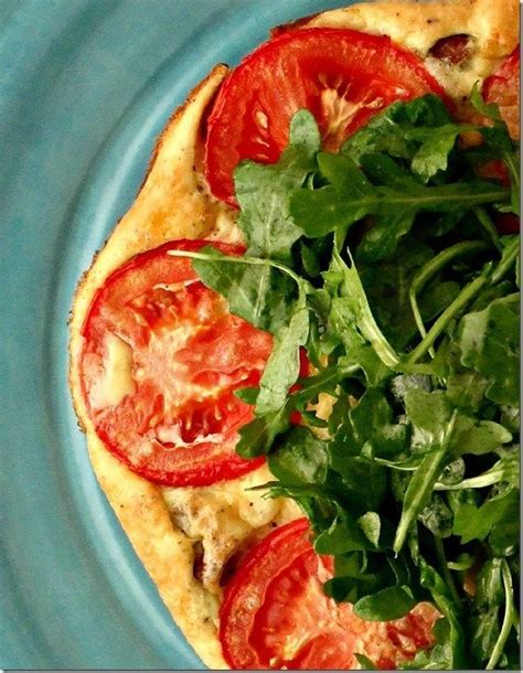 Crazy Easy Crustless Quiche With Arugula Salad As Seen On Wbtv Arugala Arugula Salad