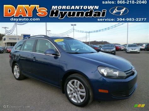 2011 Tempest Blue Metallic Volkswagen Jetta Tdi Sportwagen 88192789