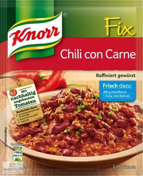 Knorr Fix For Chili Con Carne