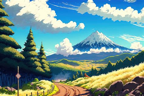 HD wallpaper: AI art, illustration, landscape | Wallpaper Flare