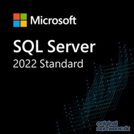 Microsoft SQL 2022 Standard Server Lizenz OEM ROC DVD bei uns für 1 129