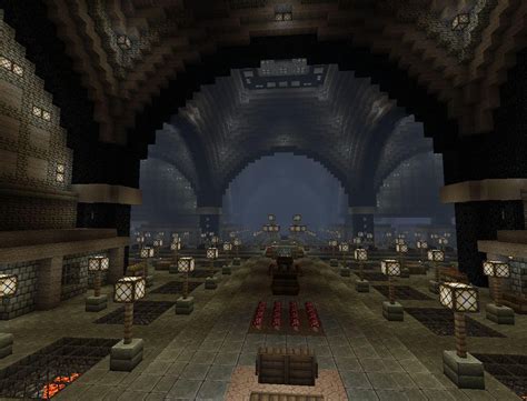 Svartalfaheimr City Of The Deep Dwellers Minecraft Project Minecraft Underground Minecraft