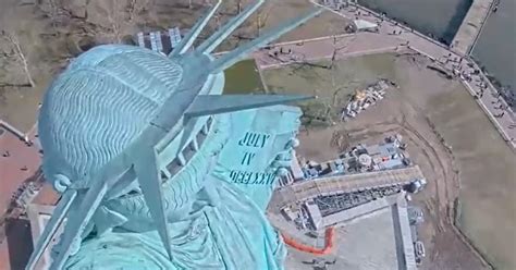 Video Statue Of Liberty Shakes Residents Panic As Rare Earthquake