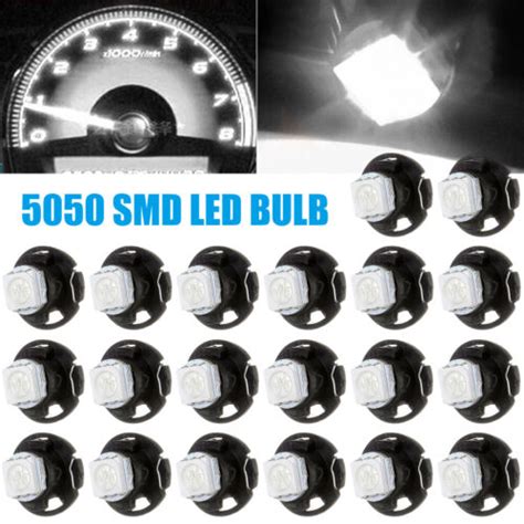 Pcs T T Neo Wedge Led Bulb White Dash Panel A C Climate Control