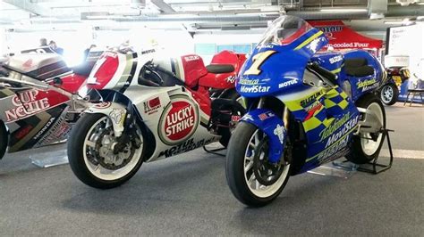 Two Suzuki 500cc Champions Racing Bikes Racing Motorcycles Suzuki