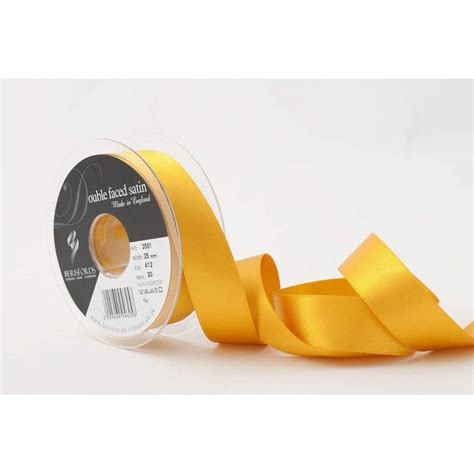 Berisfords TOPAZ 25mm X 20m Double Face Satin Cake Ribbon Cake