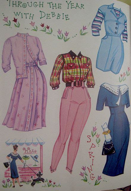 Paper Doll Dress Paper Dolls Book Vintage Paper Dolls Paper Toys