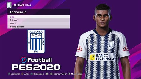 Pes Alianza Lima Faces Kits Y Mas Cafita Youtube