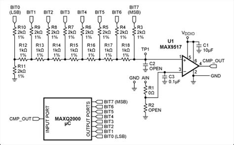 Implementing an ADC with a Microcontroller, an Op Amp, and Resistors ...