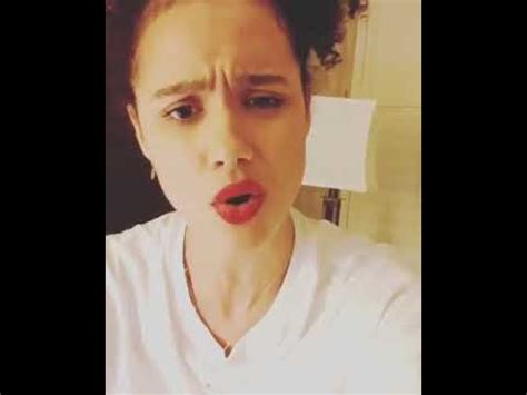 Nathalie Emmanuel Of Game Of Thrones Sings Pussy Rap Youtube