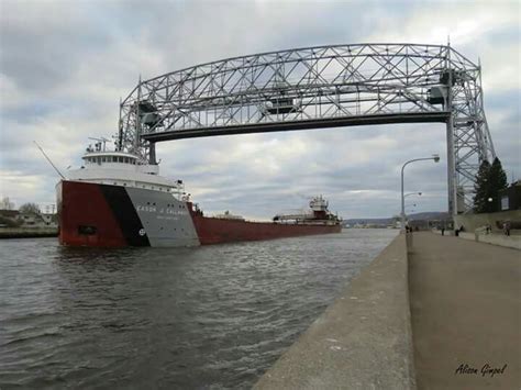 Duluth Ariel Lift Bridge Landmark Bridge Structures