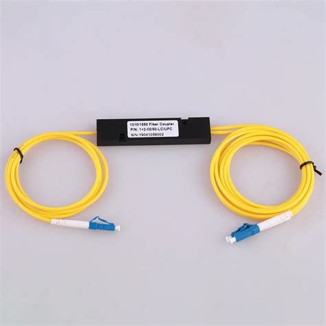 1x2 Fbt Coupler Splitter Optical Fiber Coupler 2 Way Plc Splitters 1 2