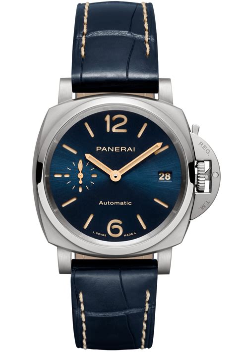 Panerai PAM00926 Luminor Due 38 Automatic Titanium Blue WatchBase