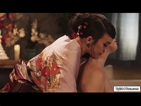 Small Tits Ladyboy Kasey Kei Helps A Petite Girl Undress And They Kiss The Asian Trans Facefucks