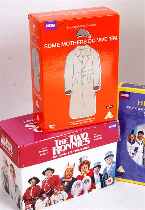 A Collection Of Assorted British Tv British Comedy Dvd Box Sets To