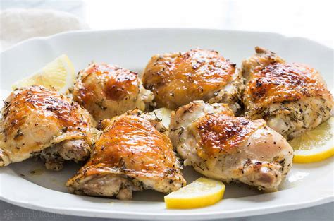 Pollo Al Horno Con Lim N Receta De Cocina F Cil R Pida Y Sabrosa