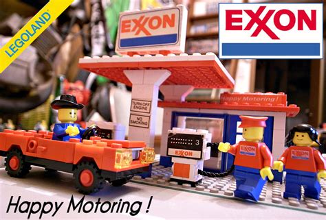 Lego 6375 Exxon Gas Station 今日のキャプテン・アルフレッド