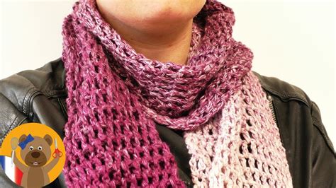 Crocheter Une Charpe Pour L T Super Simple Rapide Faire