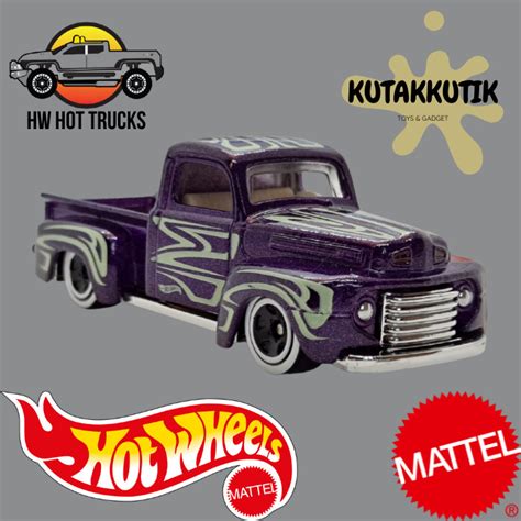 Ungu Hot Wheels Car Truck Ford F Purple Hw Hot Trucks Shopee Malaysia