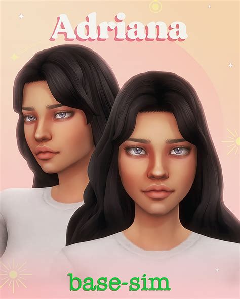 Adriana Base Sim Miiko On Patreon Maxis Sims Body Mods Sims