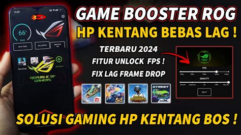 GAME BOOSTER ROG 2024 CARA OVERCLOCK ANDROID NO ROOT YouTube