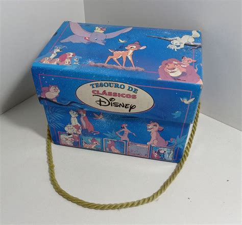 Caixa Tesouro de Clássicos Disney Brincar 1997 Produto Vintage e