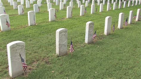 Graves And Headstones At Ft Sam Houston Veterans Cemetery San Antonio ...