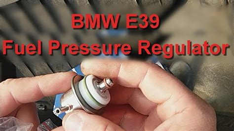 BMW E39 520i 1996 Fuel Pressure Regulator Change YouTube