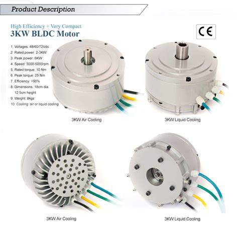 China Golden Motor 48v72v 15kw 3kw 5kw 10kw 20kw Bldc Brushless Electric Motor For Car Lawn